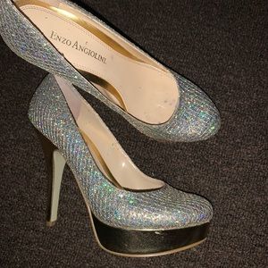 Enzo Angiolini Sparkly heels